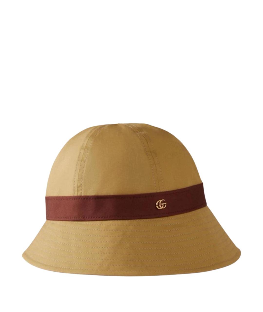 GUCCI Бежевая шляпа, фото 1