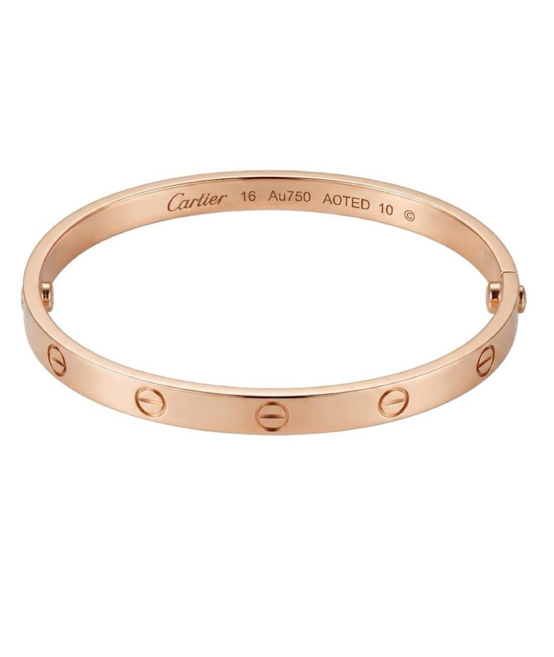 CARTIER Золотой браслет из желтого золота, фото 4