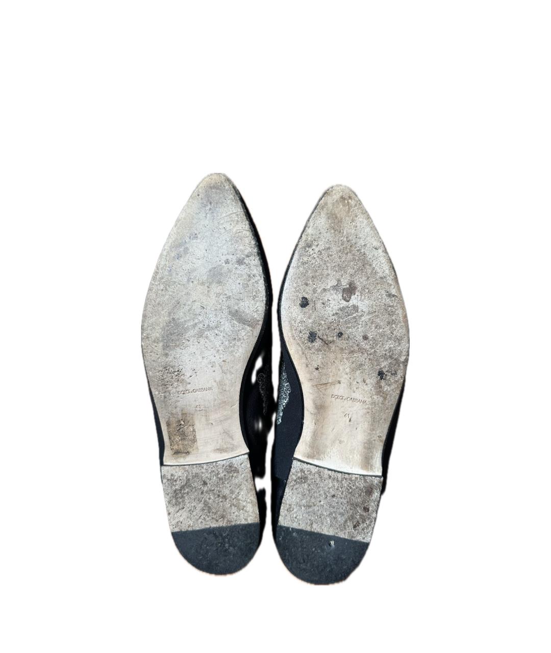 DOLCE&GABBANA Черные мюли, фото 5