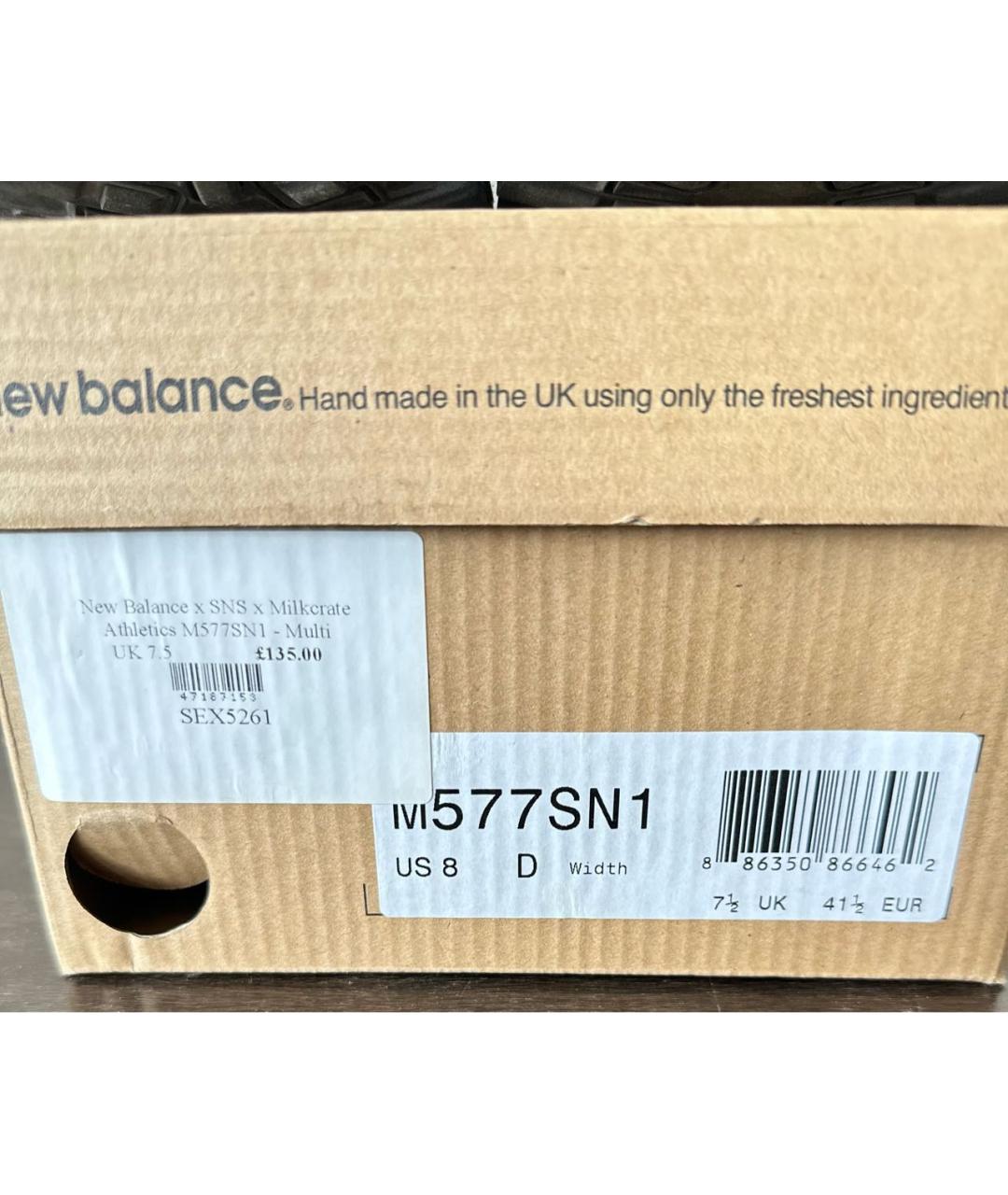 NEW BALANCE Розовые замшевые низкие кроссовки / кеды, фото 6