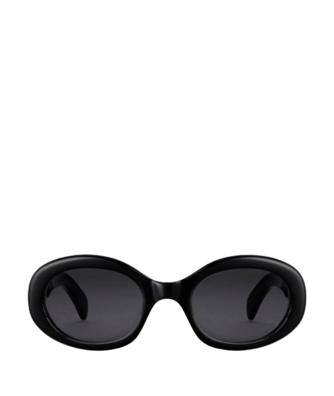 CELINE Черные пластиковые солнцезащитные очки, фото 1