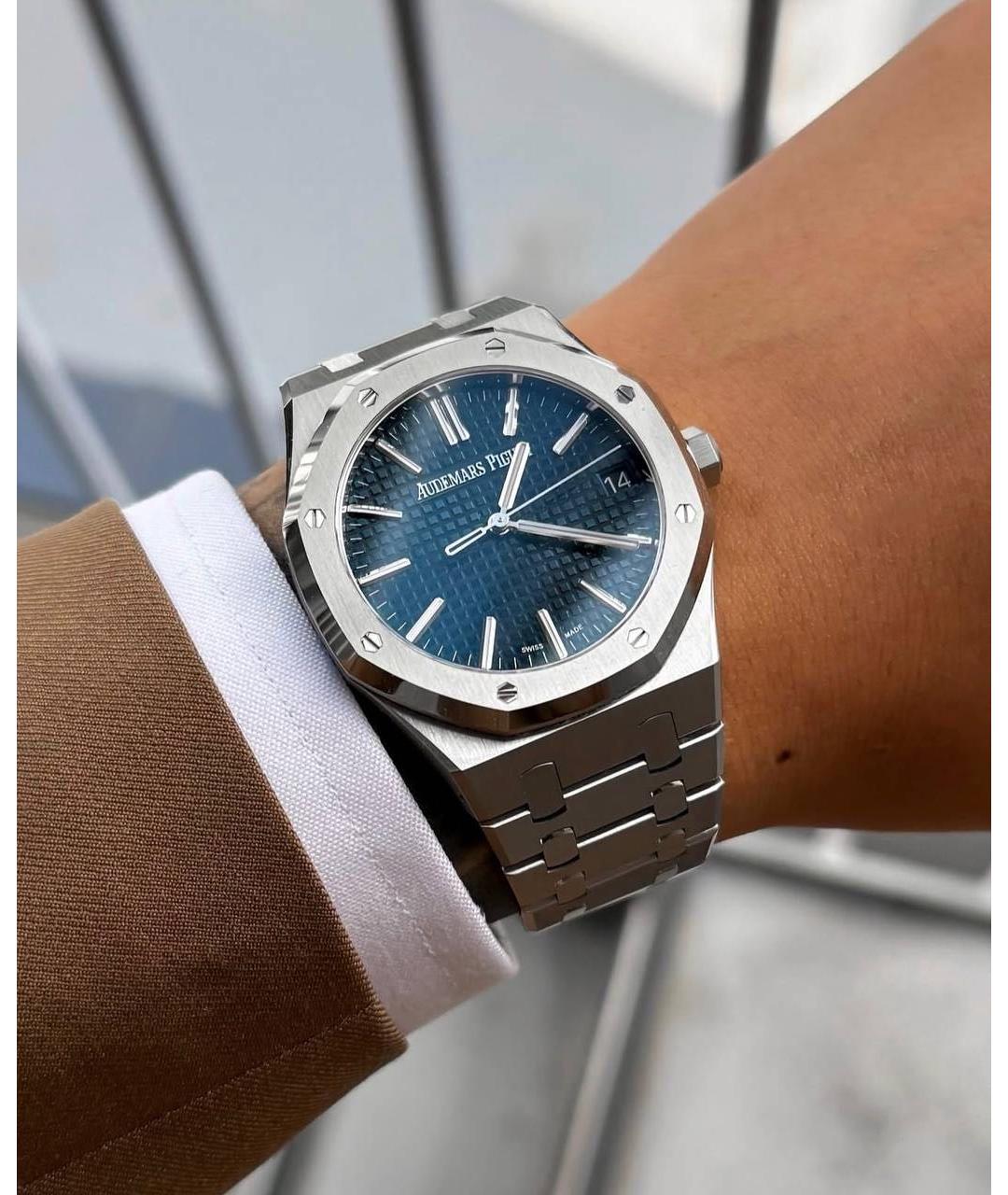Audemars Piguet Серебряные металлические часы, фото 4