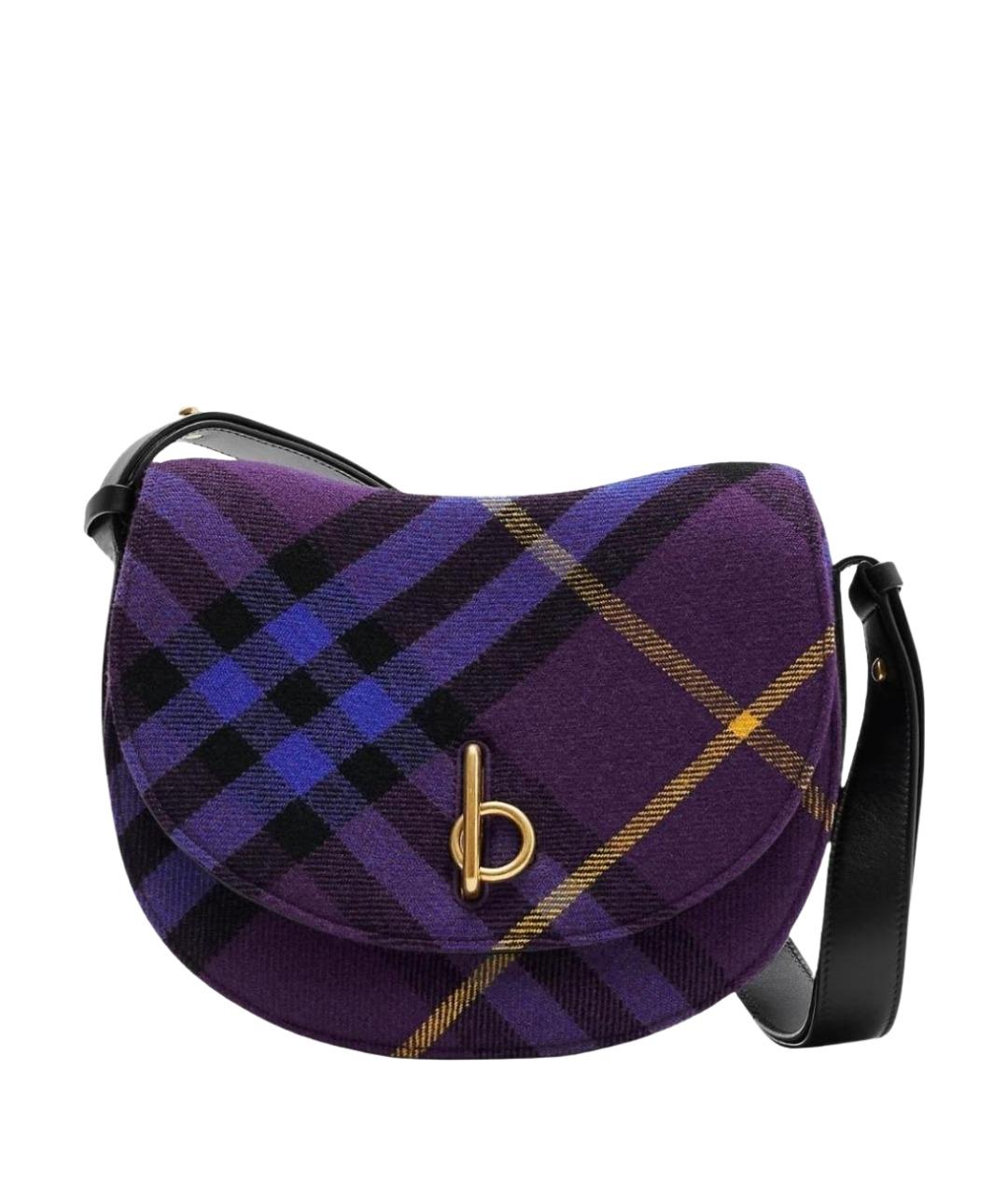 BURBERRY Фиолетовая сумка через плечо, фото 1
