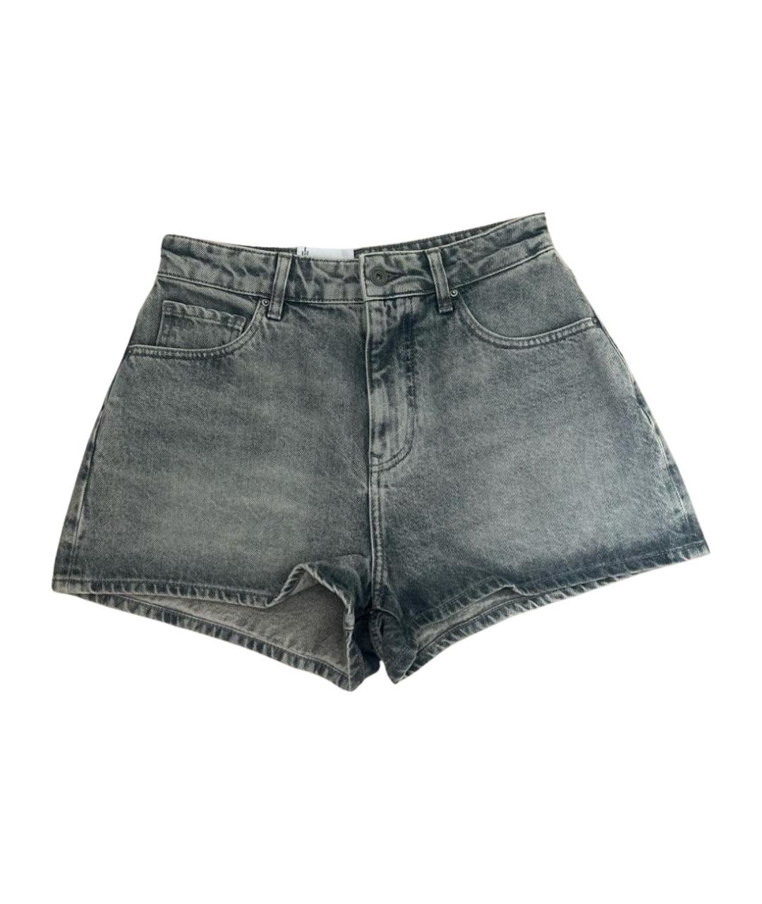 ARMANI EXCHANGE Серые деним шорты, фото 1