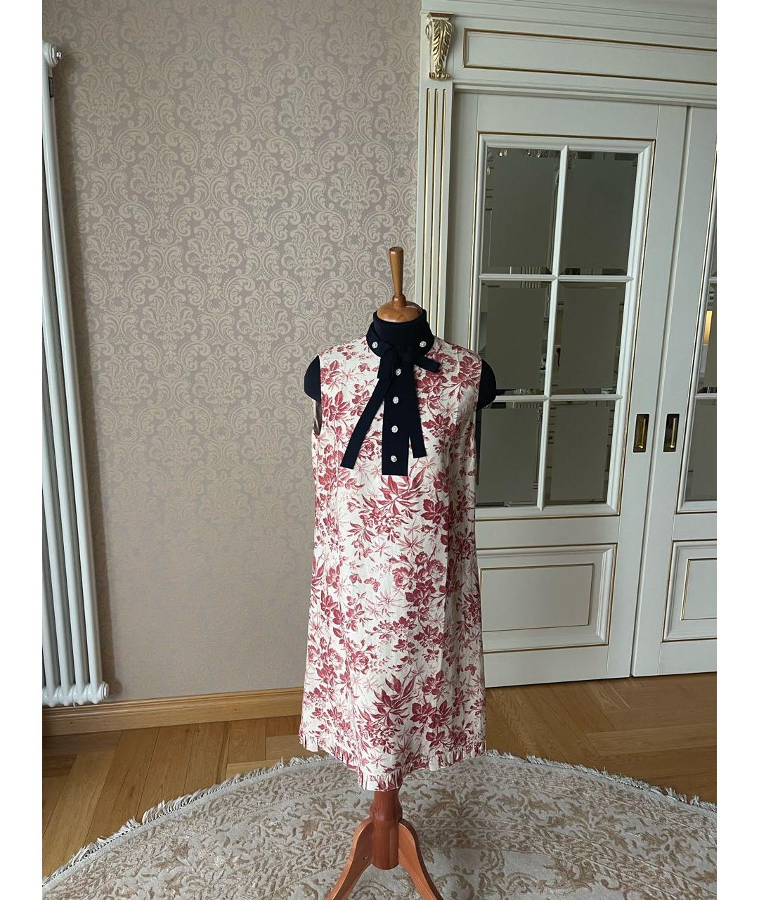 GUCCI Белое повседневное платье, фото 8