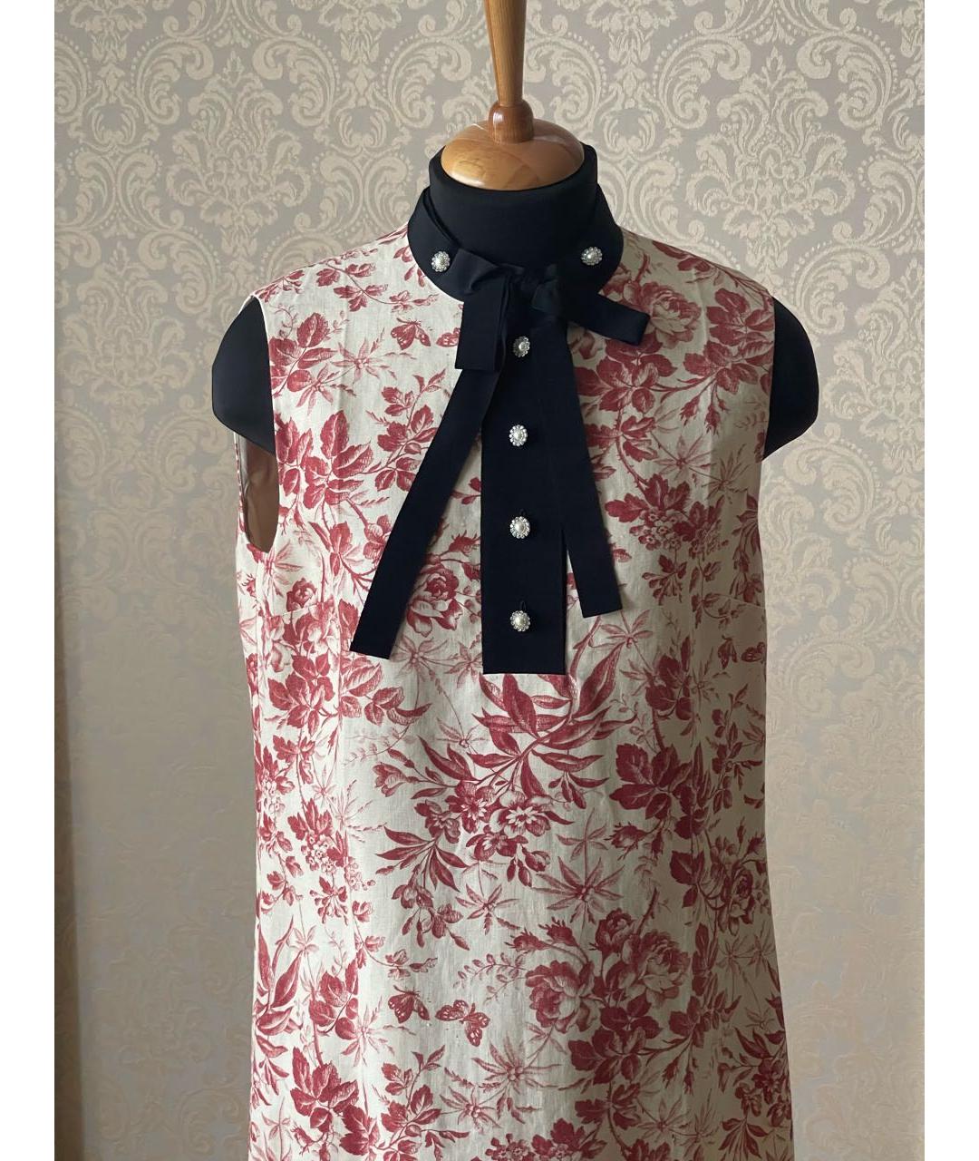 GUCCI Белое повседневное платье, фото 4