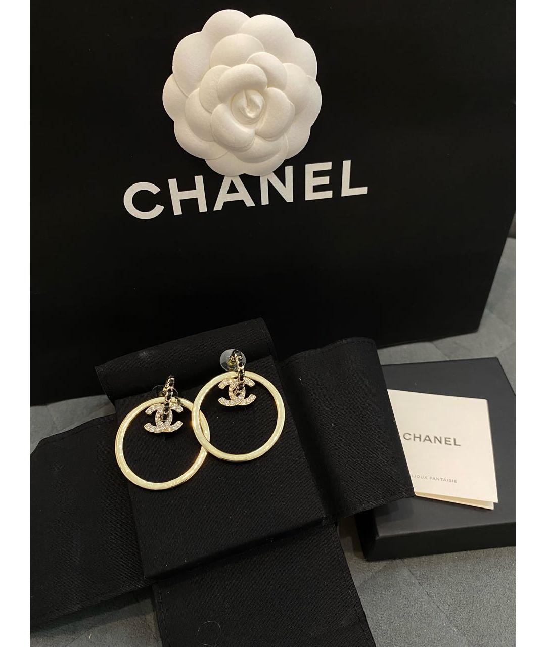 CHANEL Мульти металлические серьги, фото 3