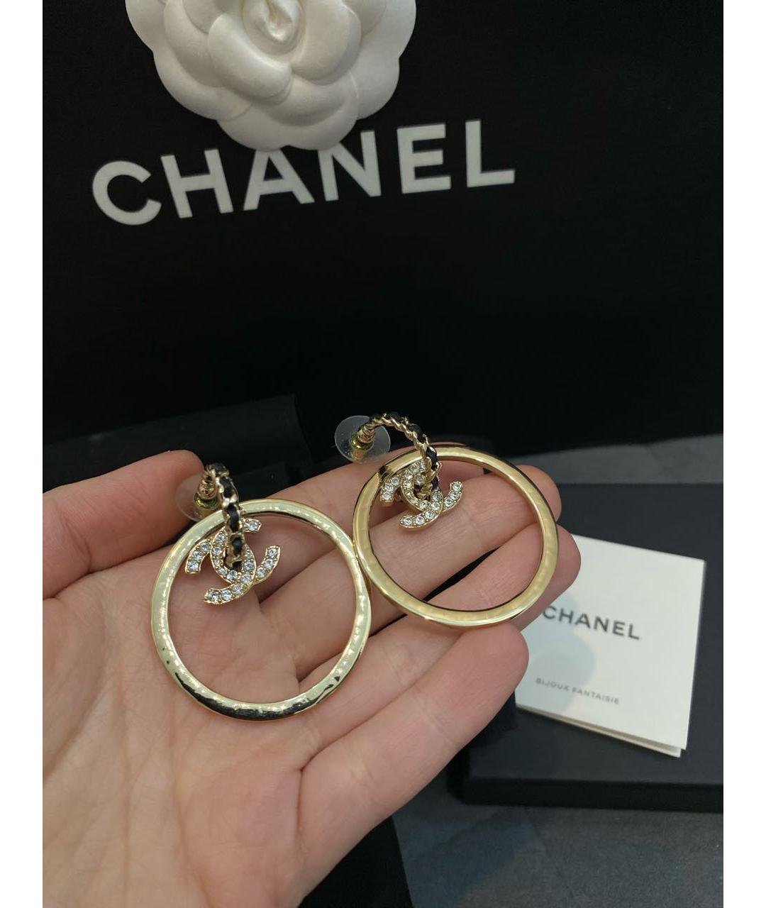CHANEL Мульти металлические серьги, фото 2