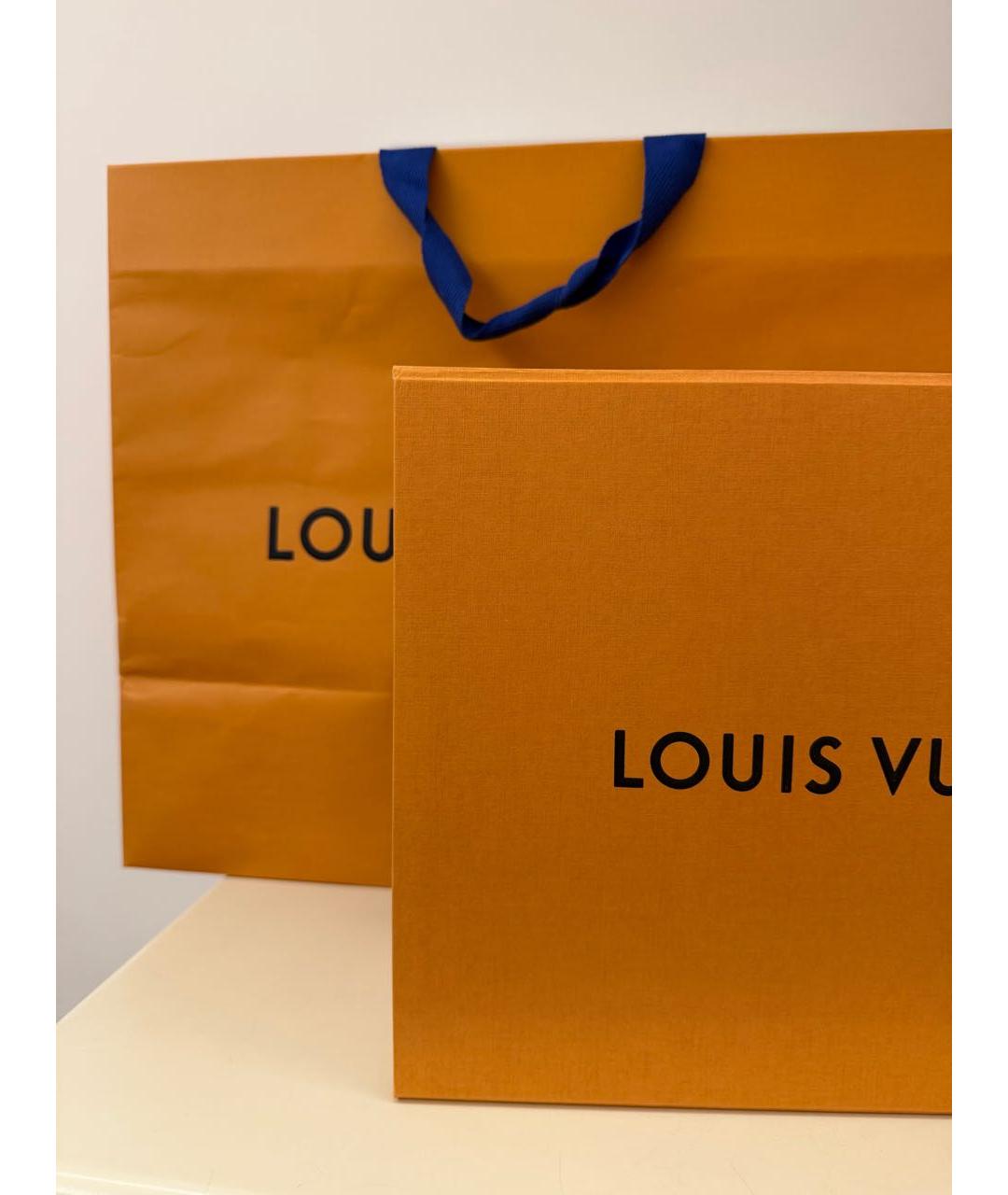 LOUIS VUITTON Коричневая косметичка, фото 7