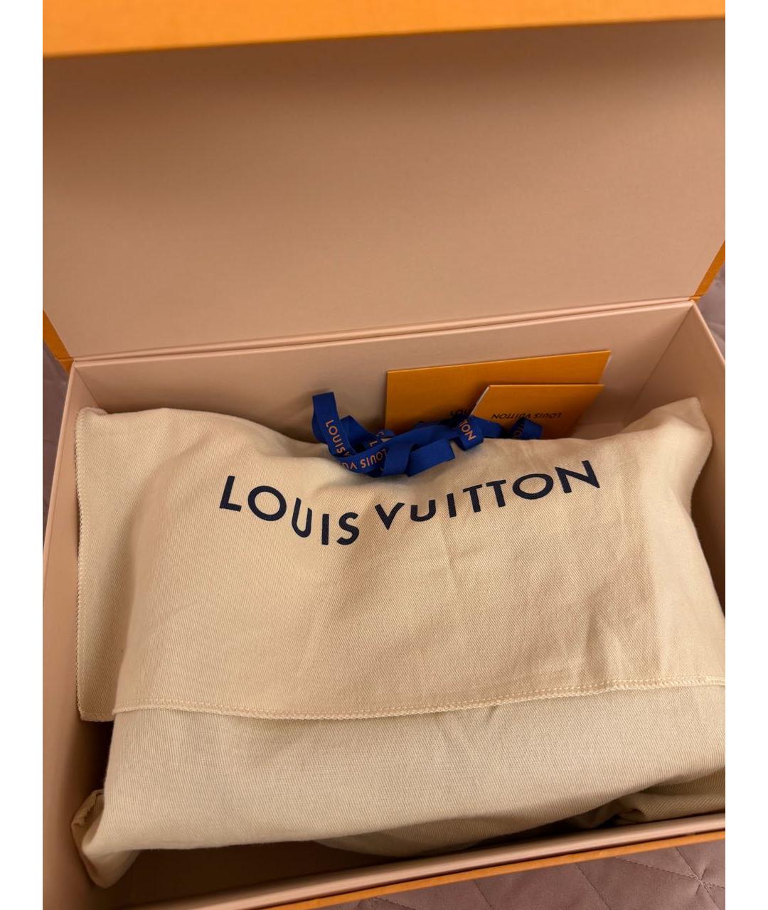LOUIS VUITTON Коричневая косметичка, фото 6