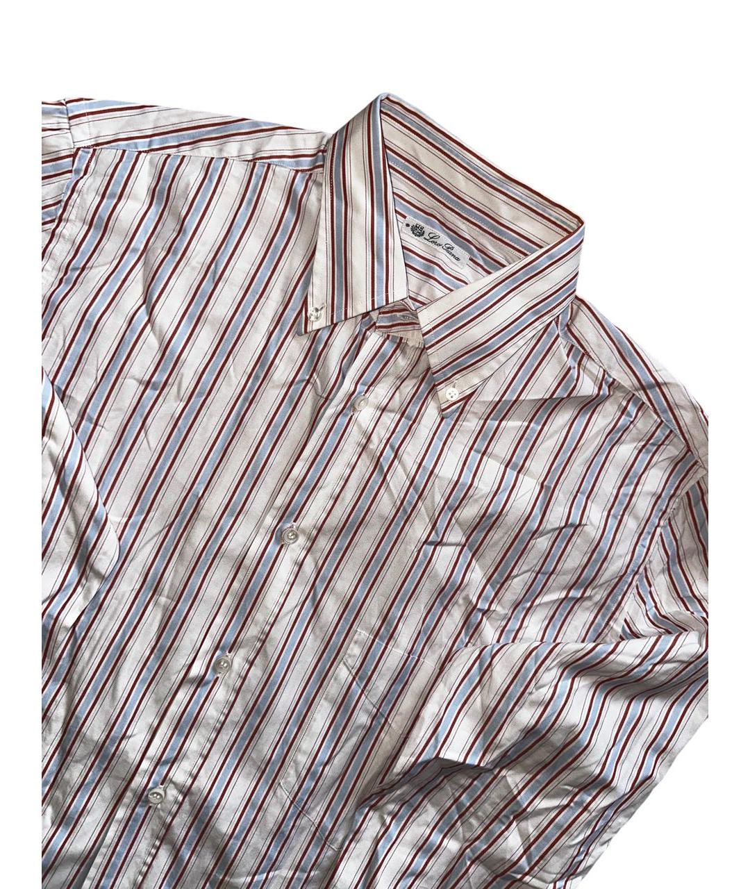 LORO PIANA Мульти хлопковая классическая рубашка, фото 2