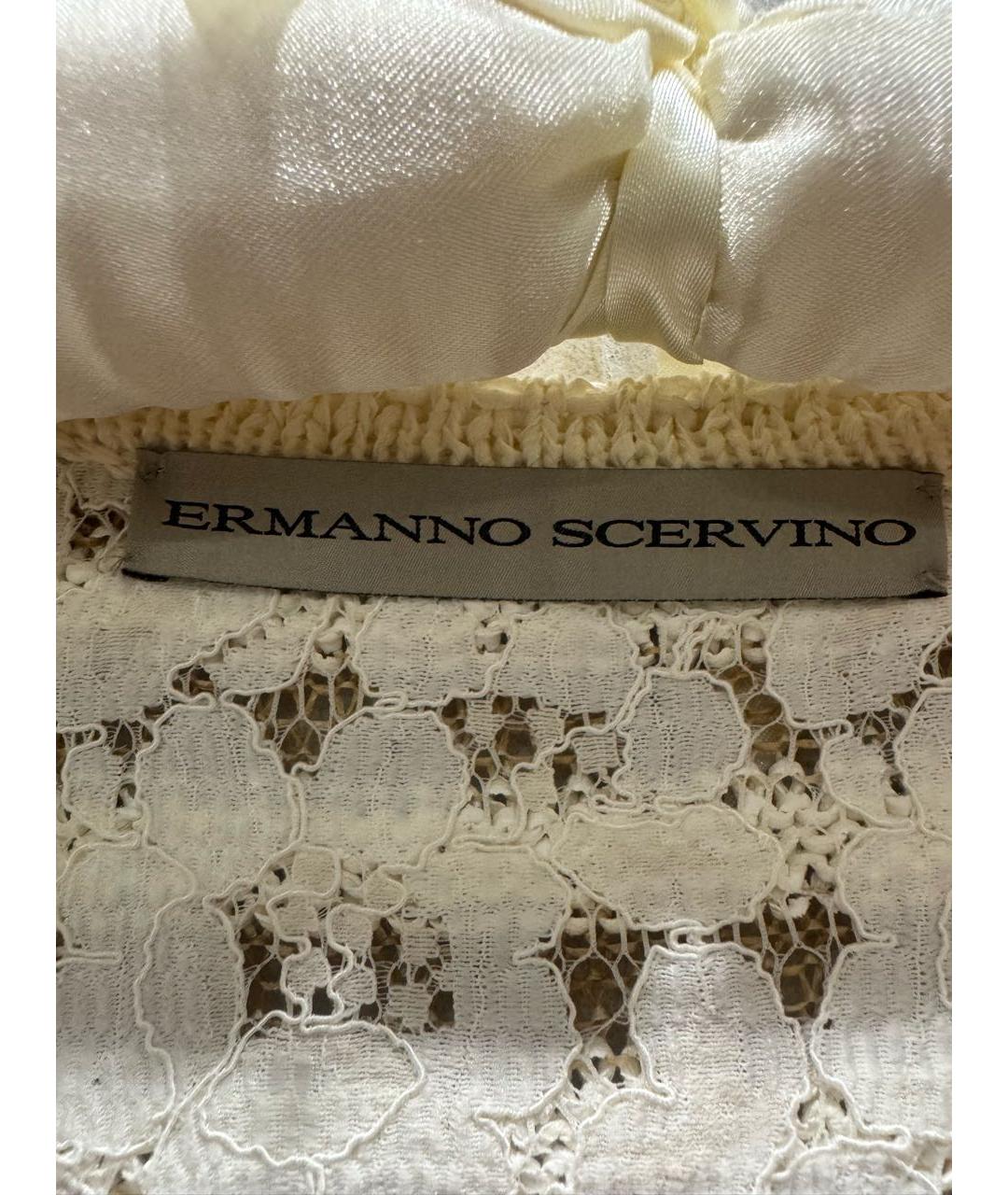 ERMANNO SCERVINO Бежевый кардиган, фото 3
