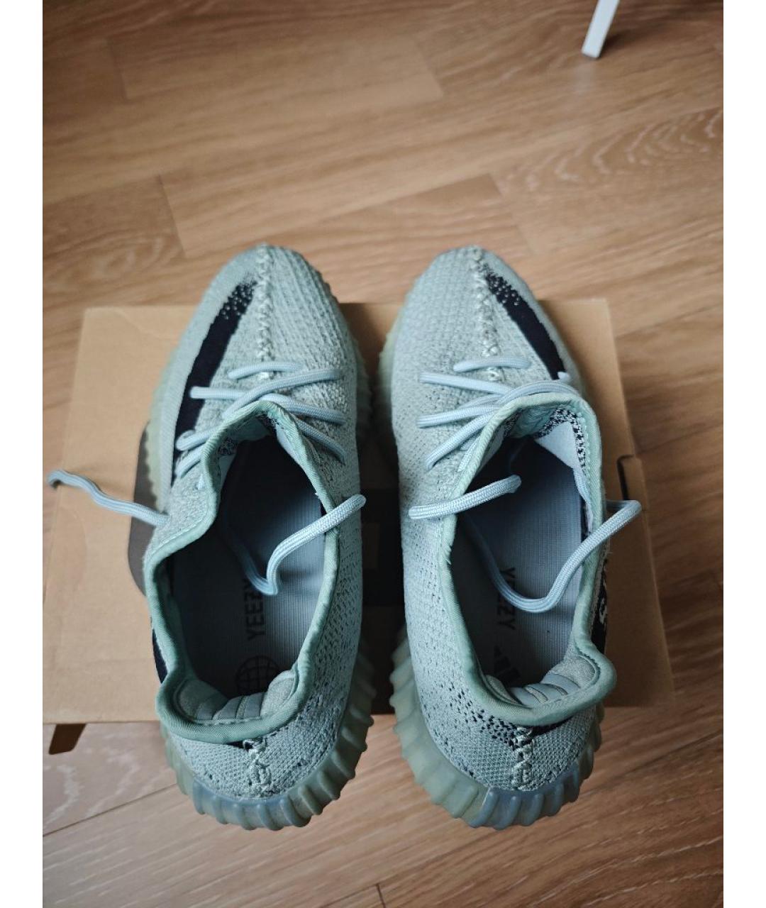 ADIDAS YEEZY Голубые кроссовки, фото 3