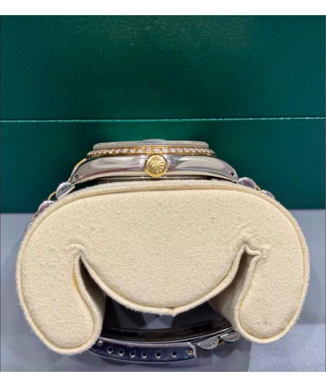 ROLEX Серебряные часы из желтого золота, фото 4
