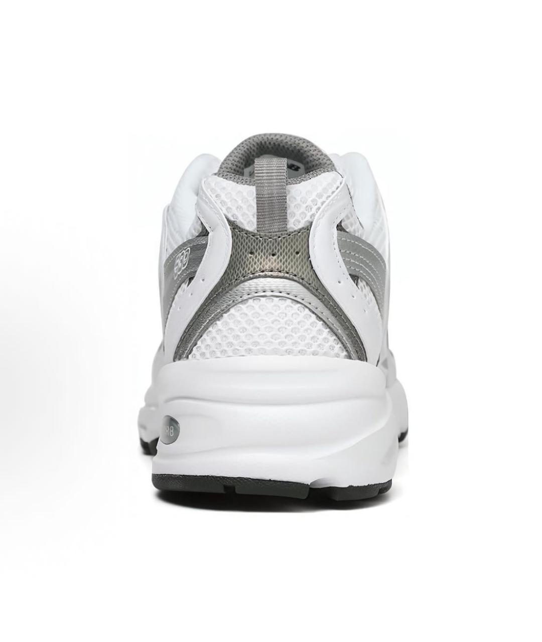 NEW BALANCE Белые текстильные кроссовки, фото 7
