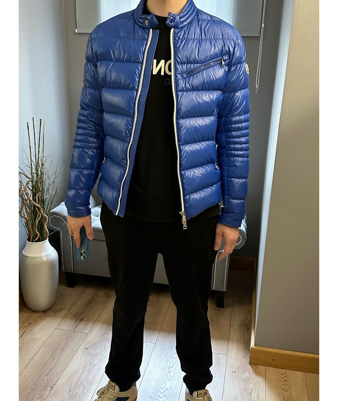 MONCLER Синяя куртка, фото 7