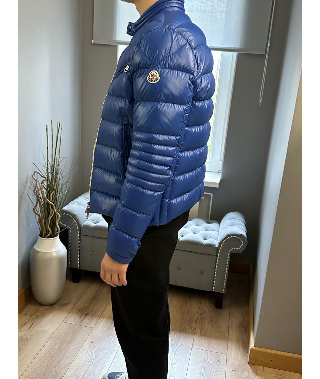 MONCLER Синяя куртка, фото 8