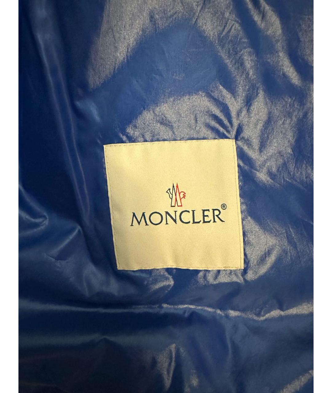 MONCLER Синяя куртка, фото 3