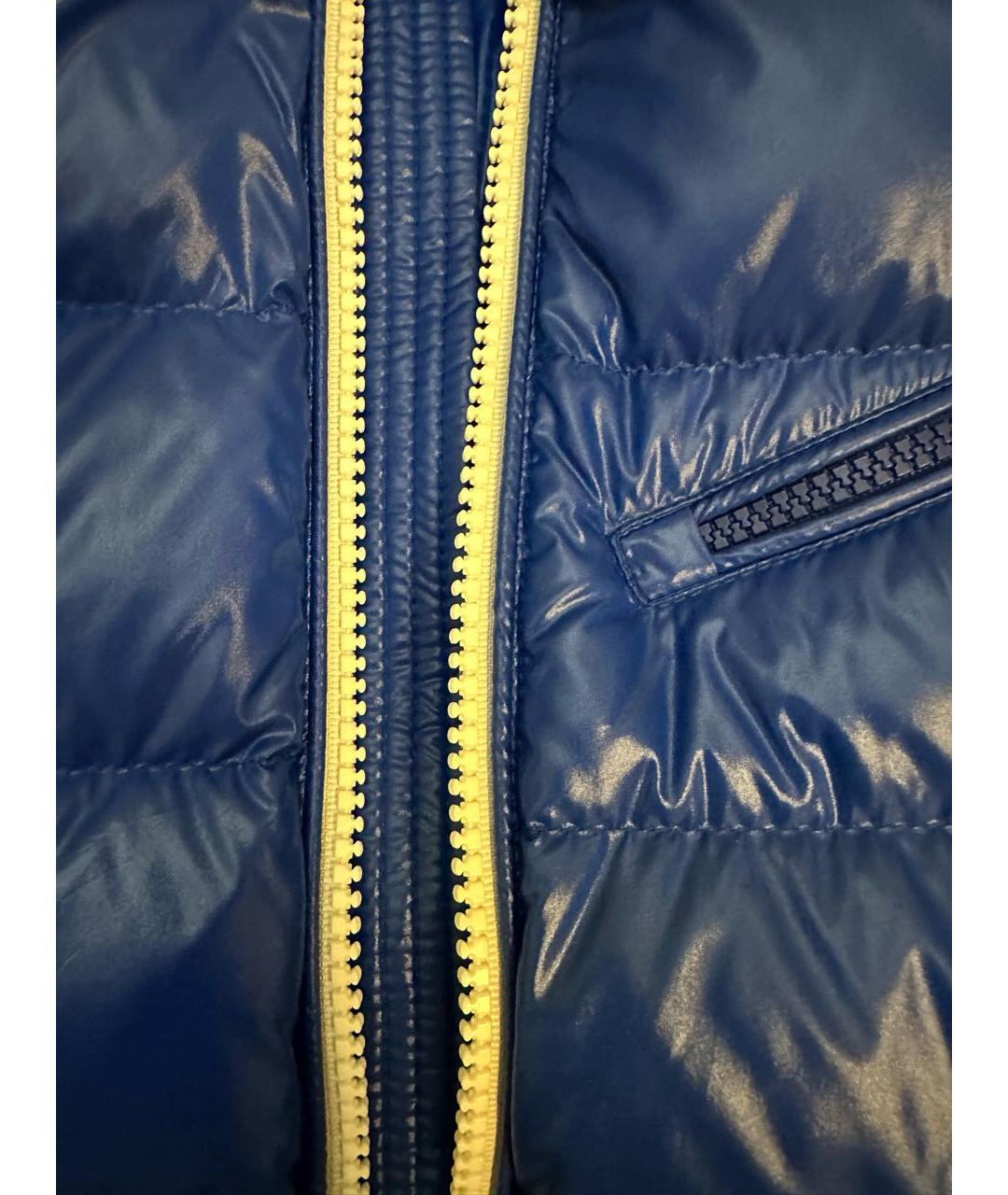 MONCLER Синяя куртка, фото 4