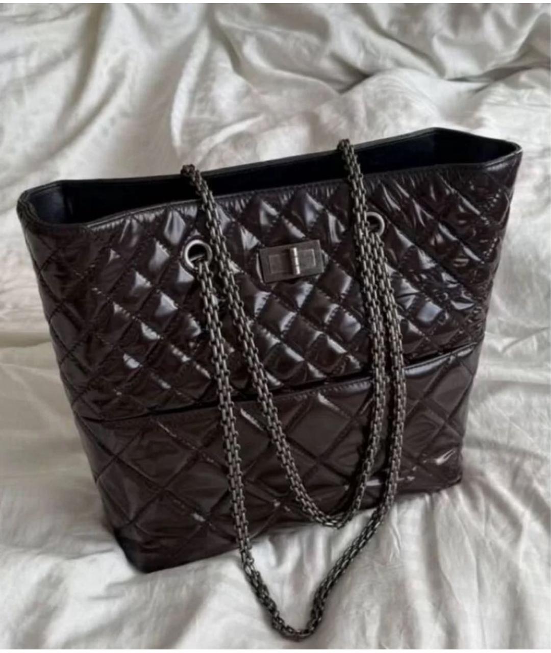 CHANEL Кожаная сумка через плечо, фото 6