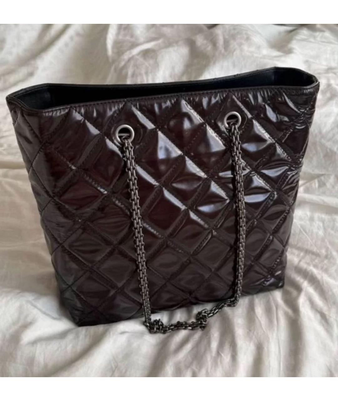 CHANEL Кожаная сумка через плечо, фото 2