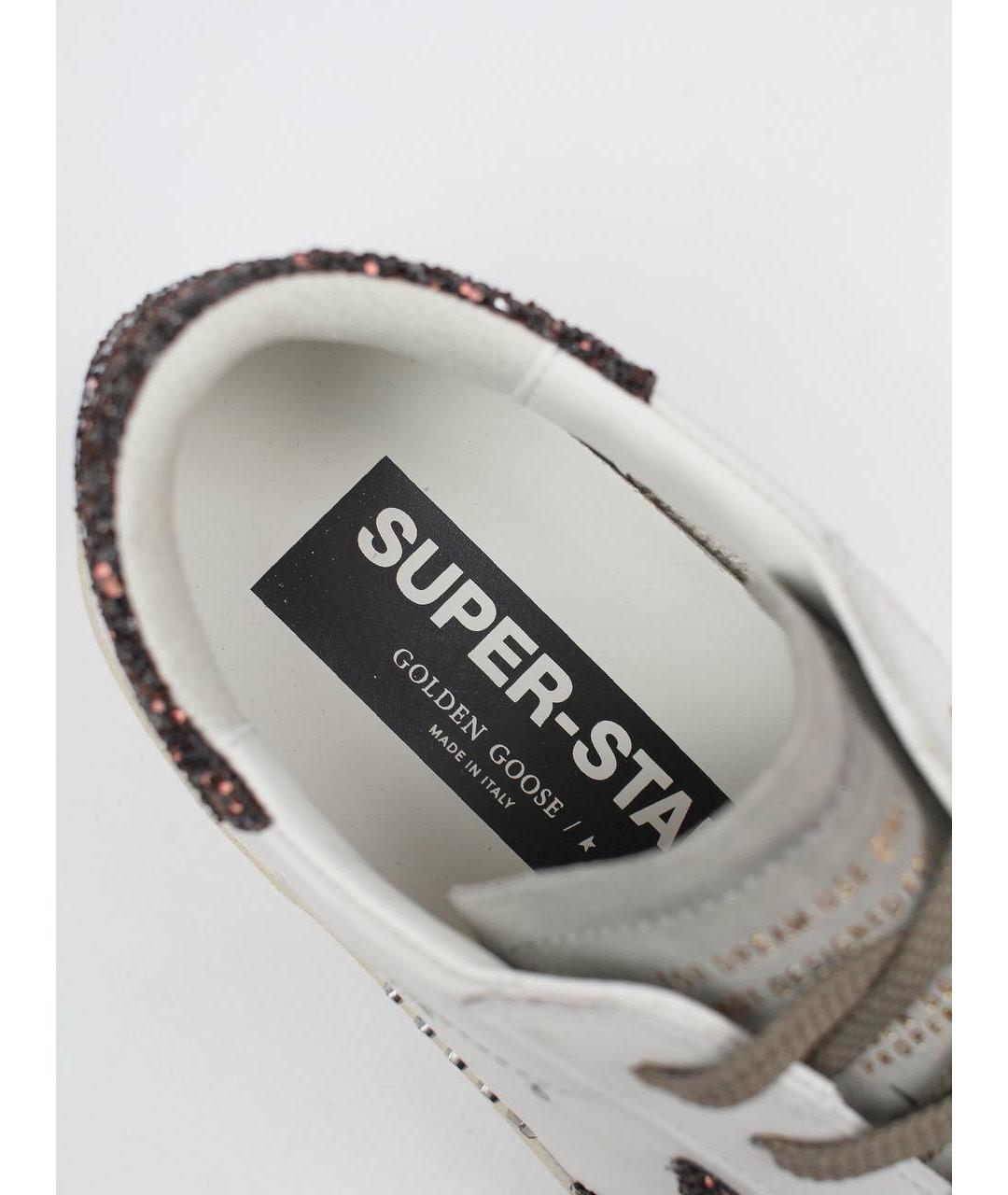 GOLDEN GOOSE DELUXE BRAND Белые кожаные кеды, фото 7