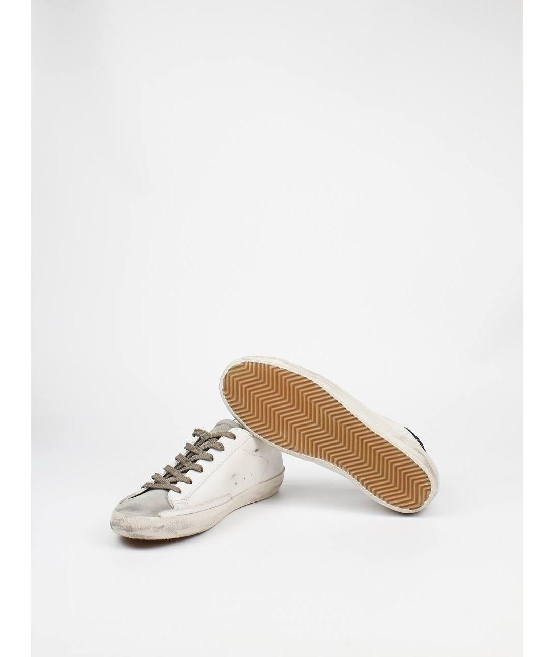 GOLDEN GOOSE DELUXE BRAND Белые кожаные кеды, фото 8