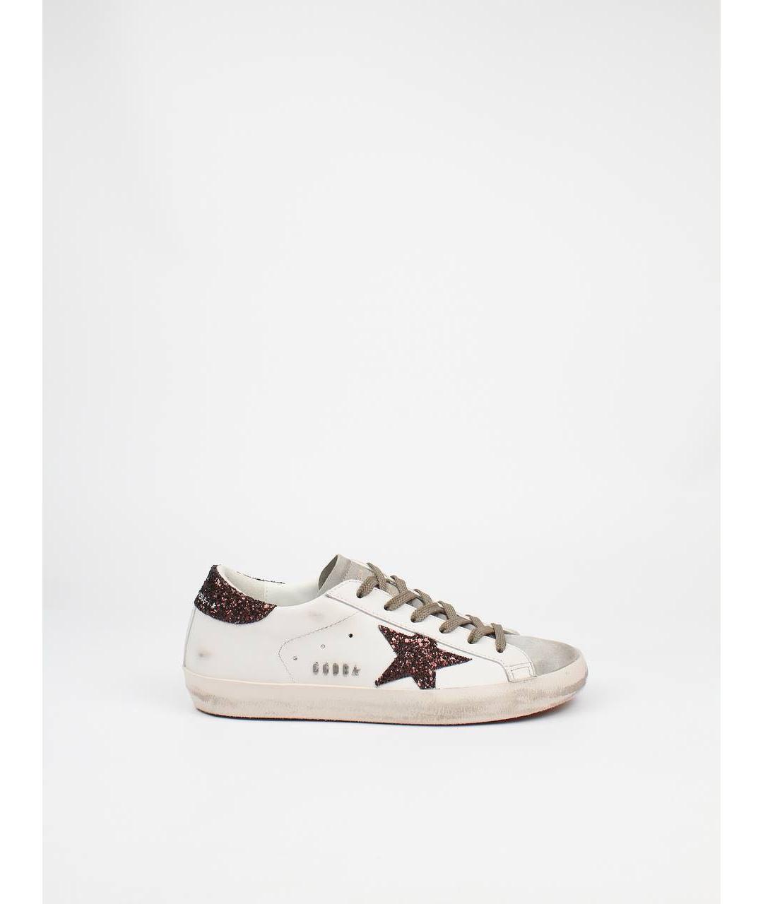 GOLDEN GOOSE DELUXE BRAND Белые кожаные кеды, фото 9