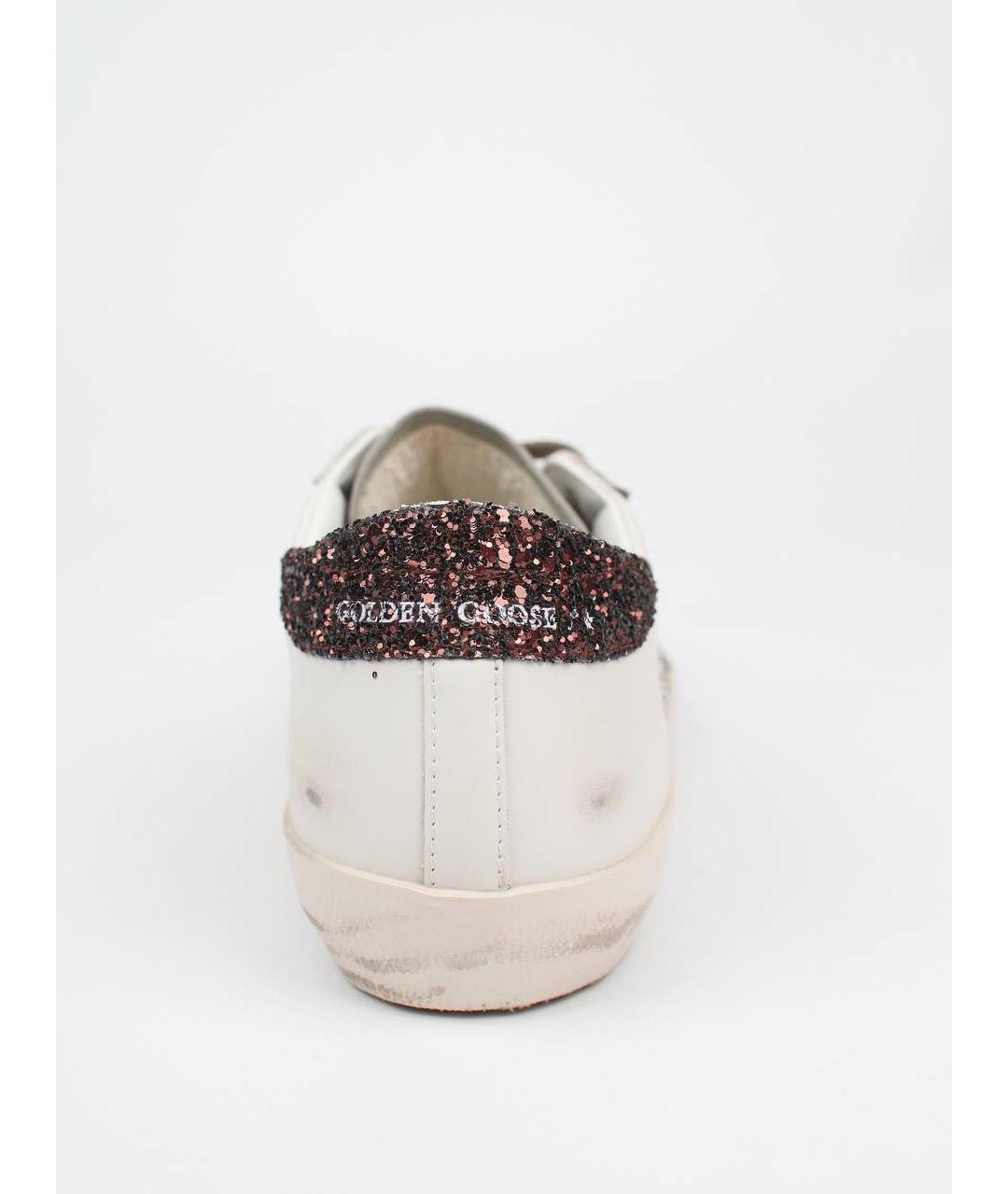 GOLDEN GOOSE DELUXE BRAND Белые кожаные кеды, фото 4