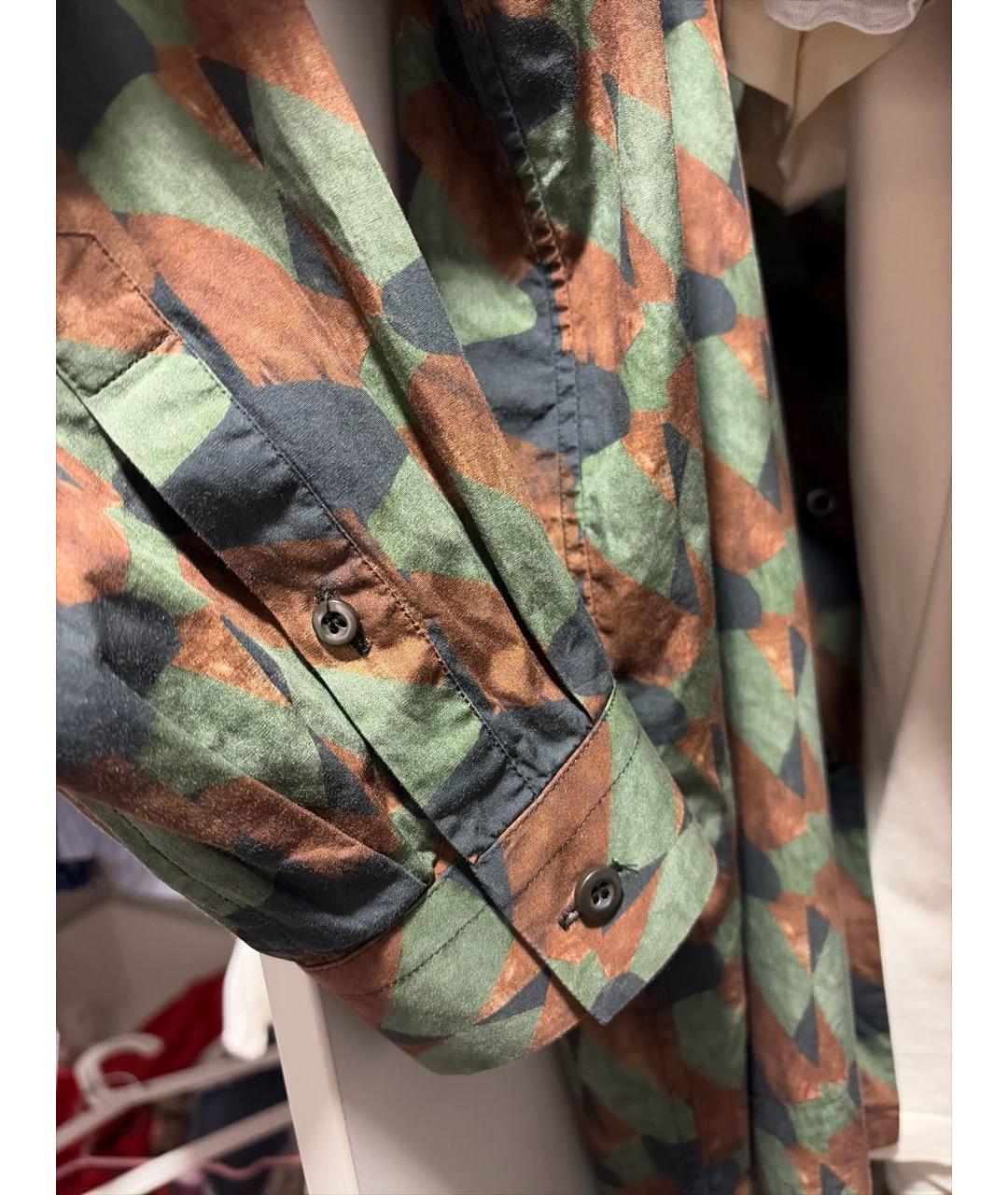 PRADA Мульти хлопковая кэжуал рубашка, фото 7