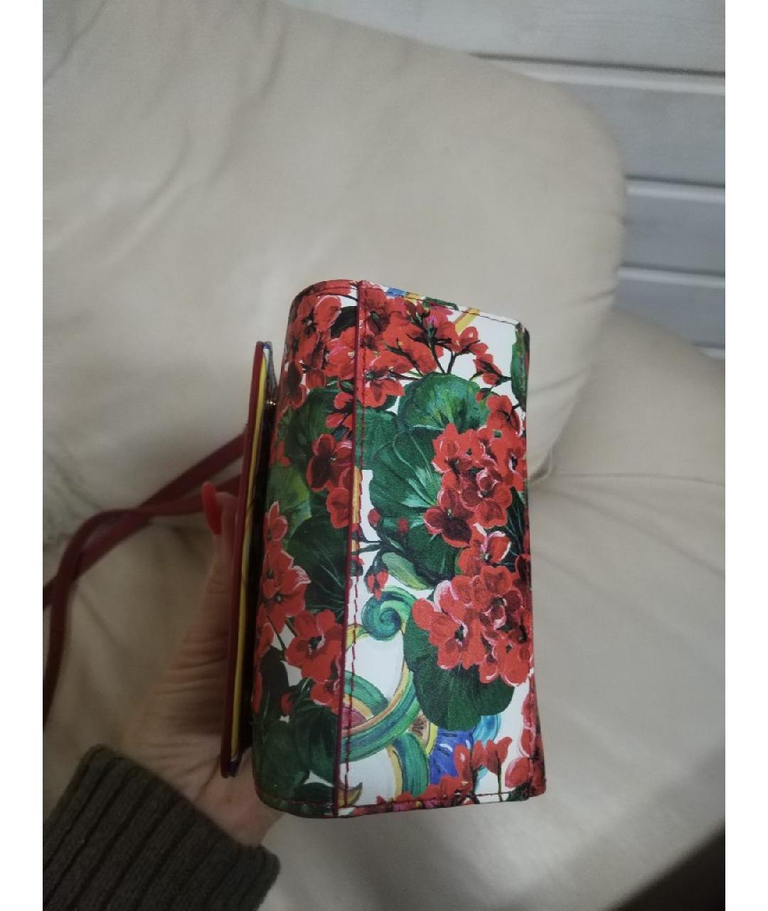 DOLCE&GABBANA Бордовая сумка, фото 5