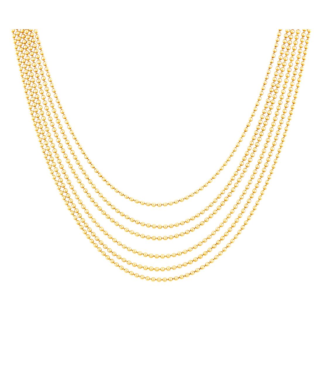 CARTIER Желтое колье из желтого золота, фото 2