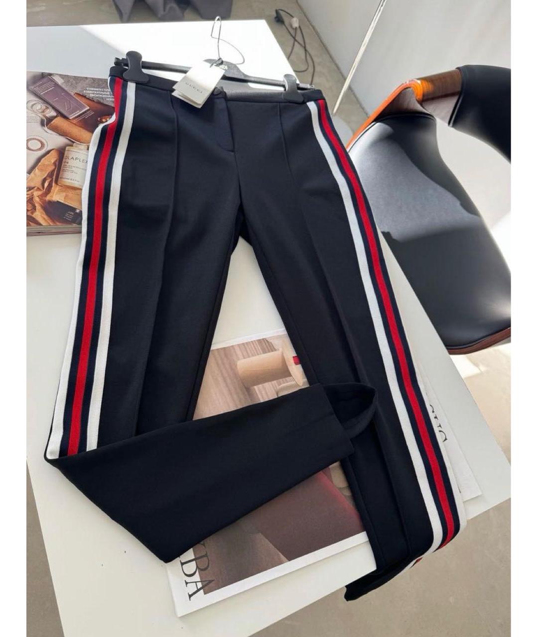 GUCCI Черные леггинсы и велосипедки, фото 2