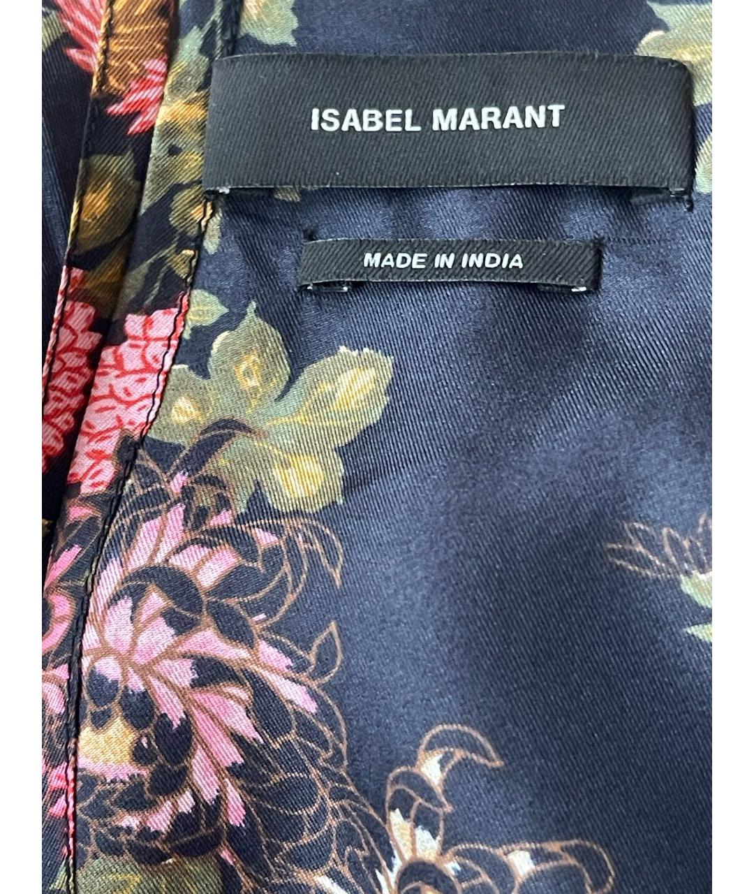 ISABEL MARANT Мульти хлопковое повседневное платье, фото 3
