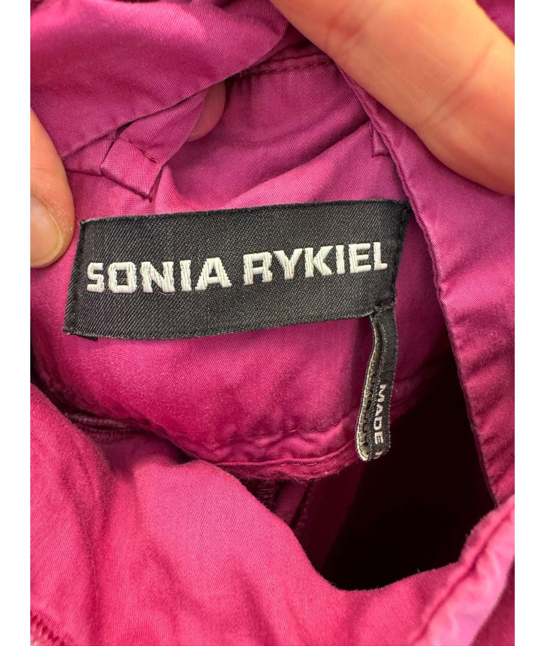 Sonya Rykiel Фиолетовый хлопковый комбинезон, фото 3