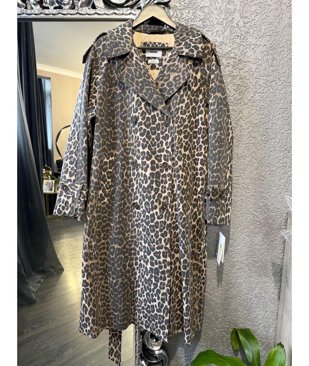 DKNY Коричневый тренч/плащ, фото 3