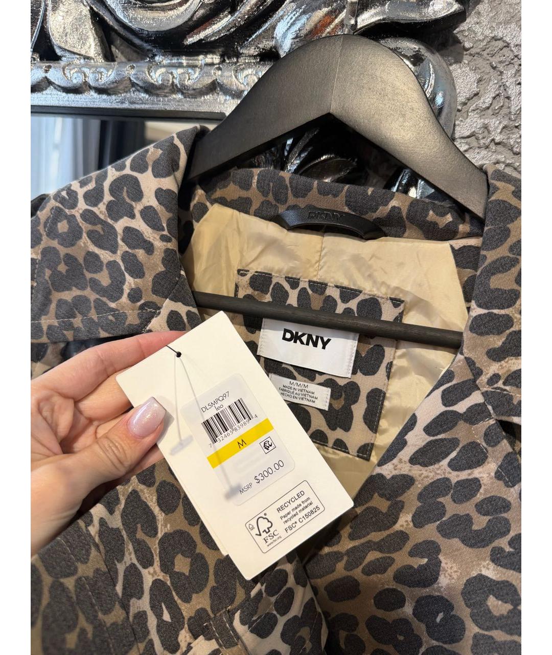 DKNY Коричневый тренч/плащ, фото 5