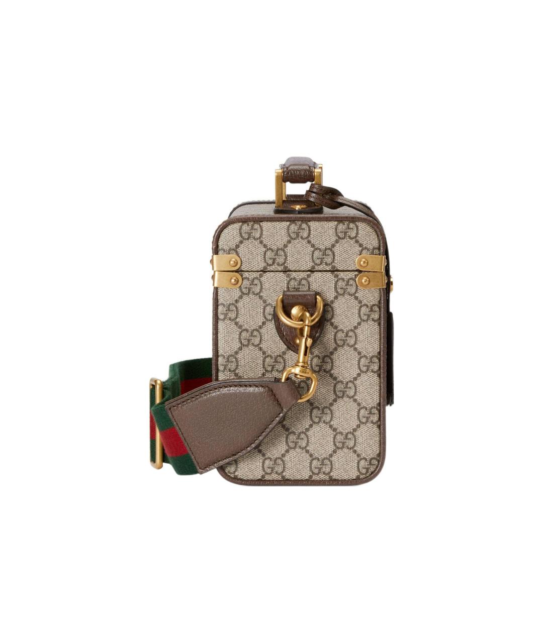 GUCCI Коричневый чемодан, фото 4
