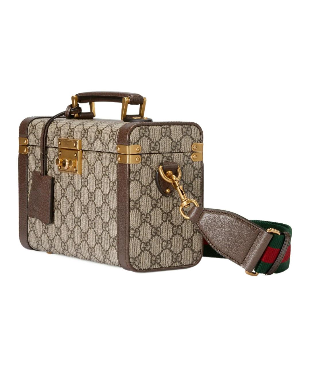 GUCCI Коричневый чемодан, фото 3