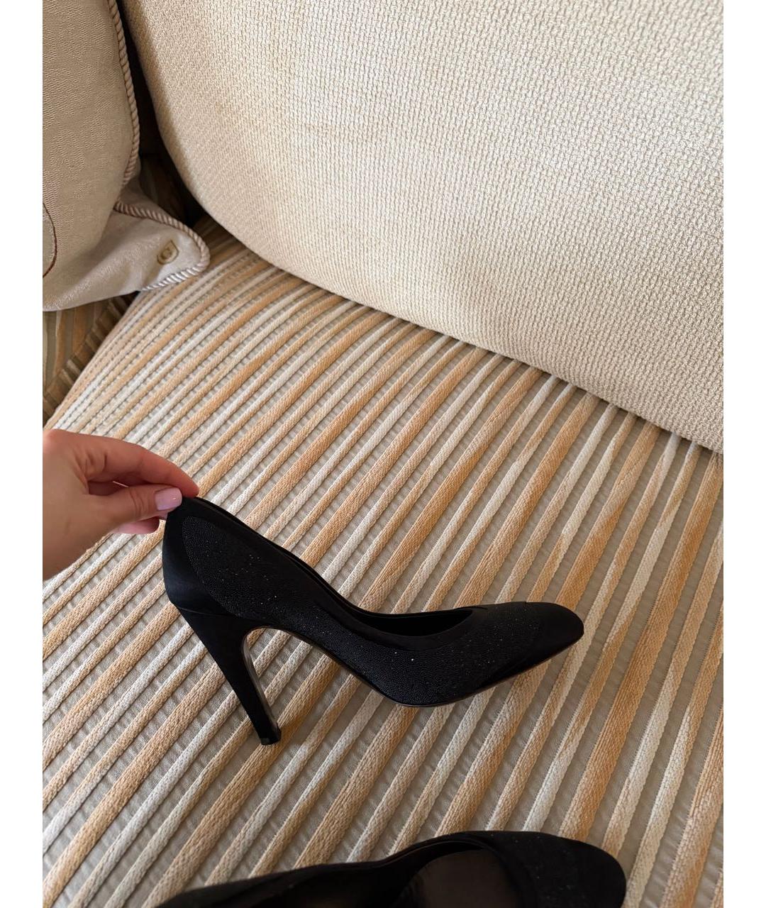 FERRAGAMO Черные туфли, фото 5