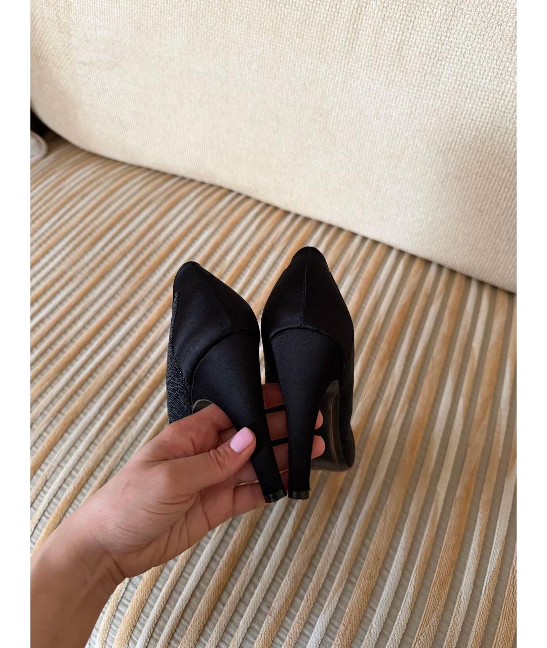 FERRAGAMO Черные туфли, фото 7