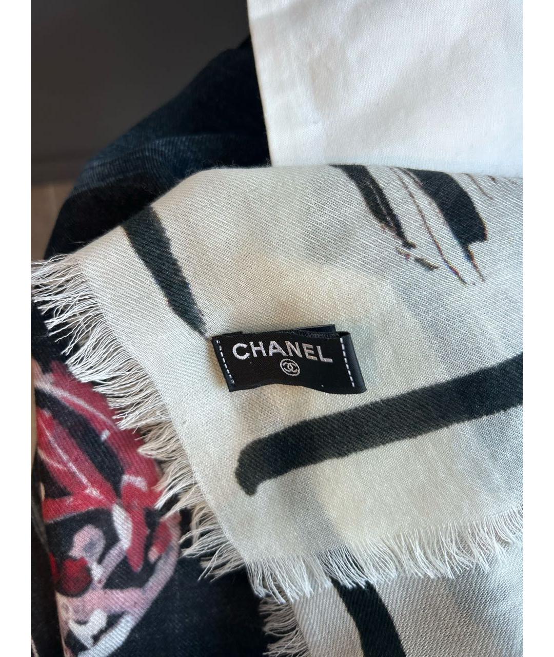 CHANEL Кашемировый платок, фото 3