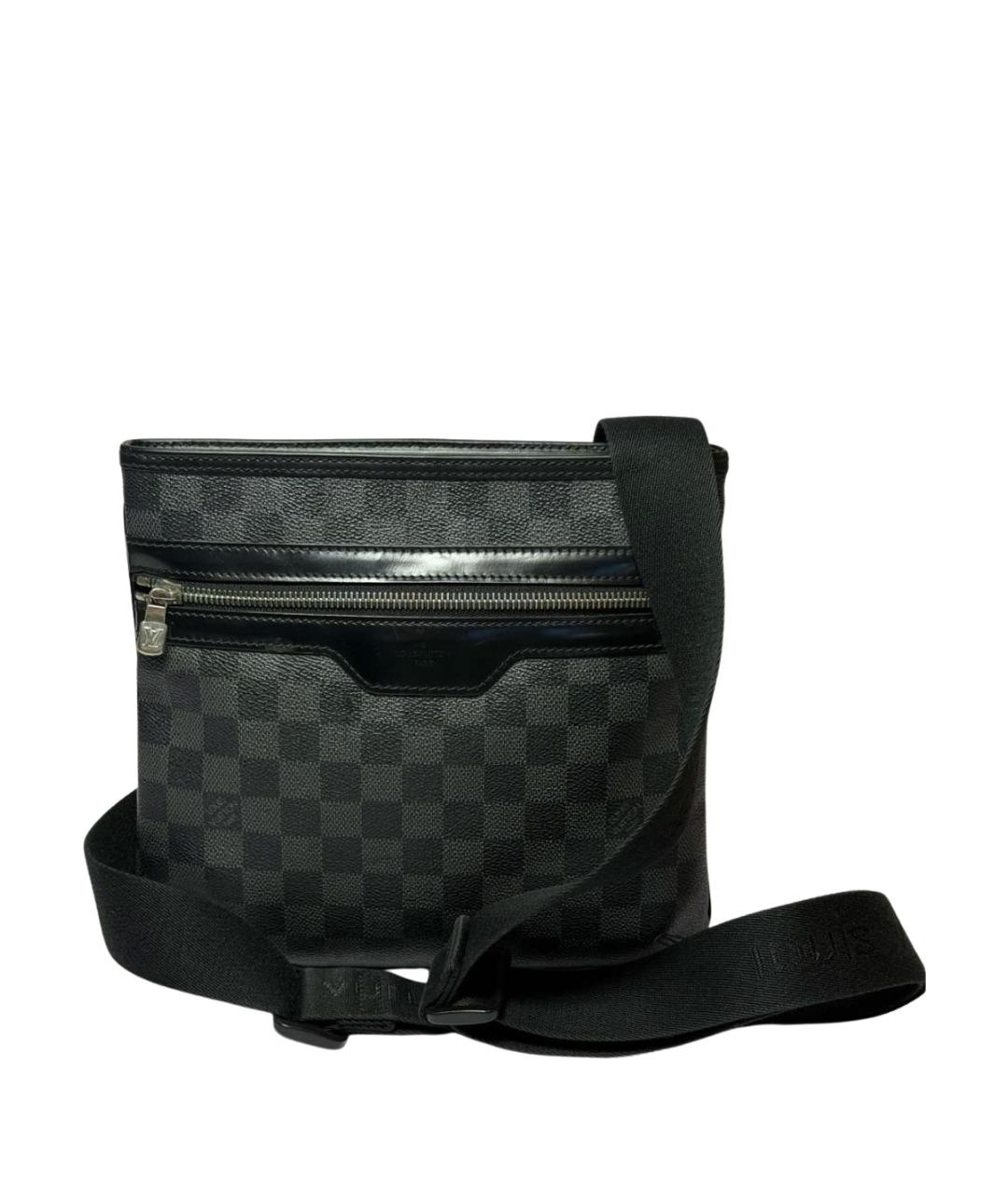 LOUIS VUITTON Черная сумка на плечо, фото 1