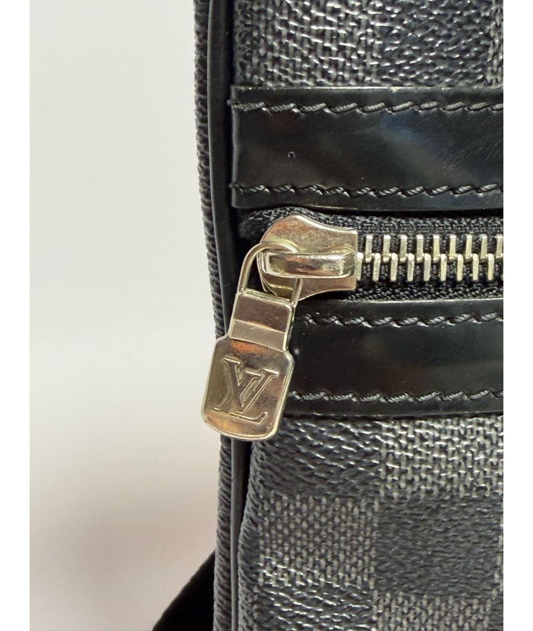 LOUIS VUITTON Черная сумка на плечо, фото 8