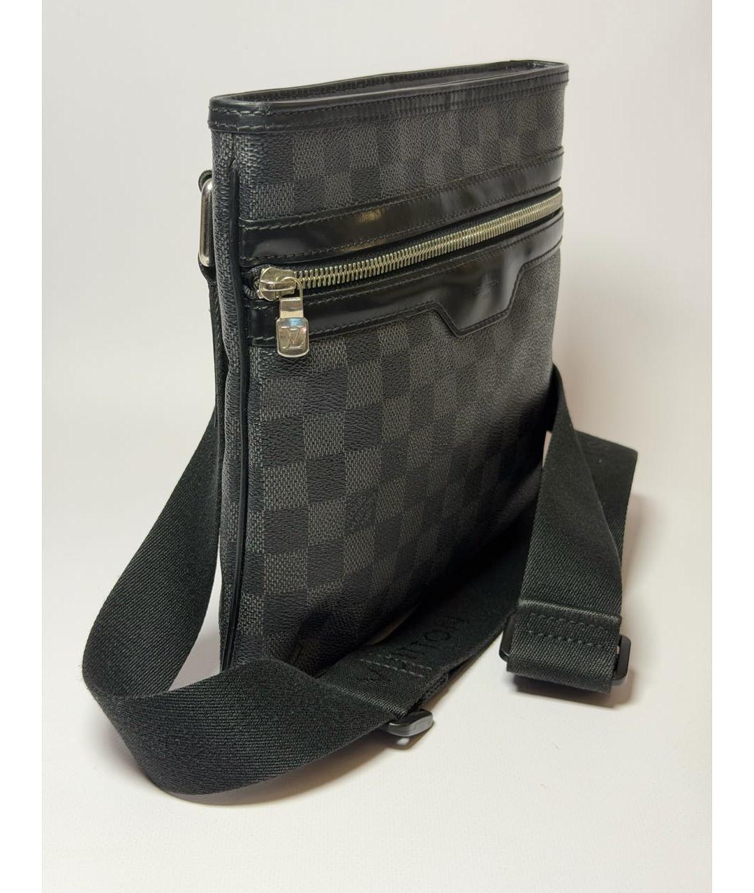 LOUIS VUITTON Черная сумка на плечо, фото 2