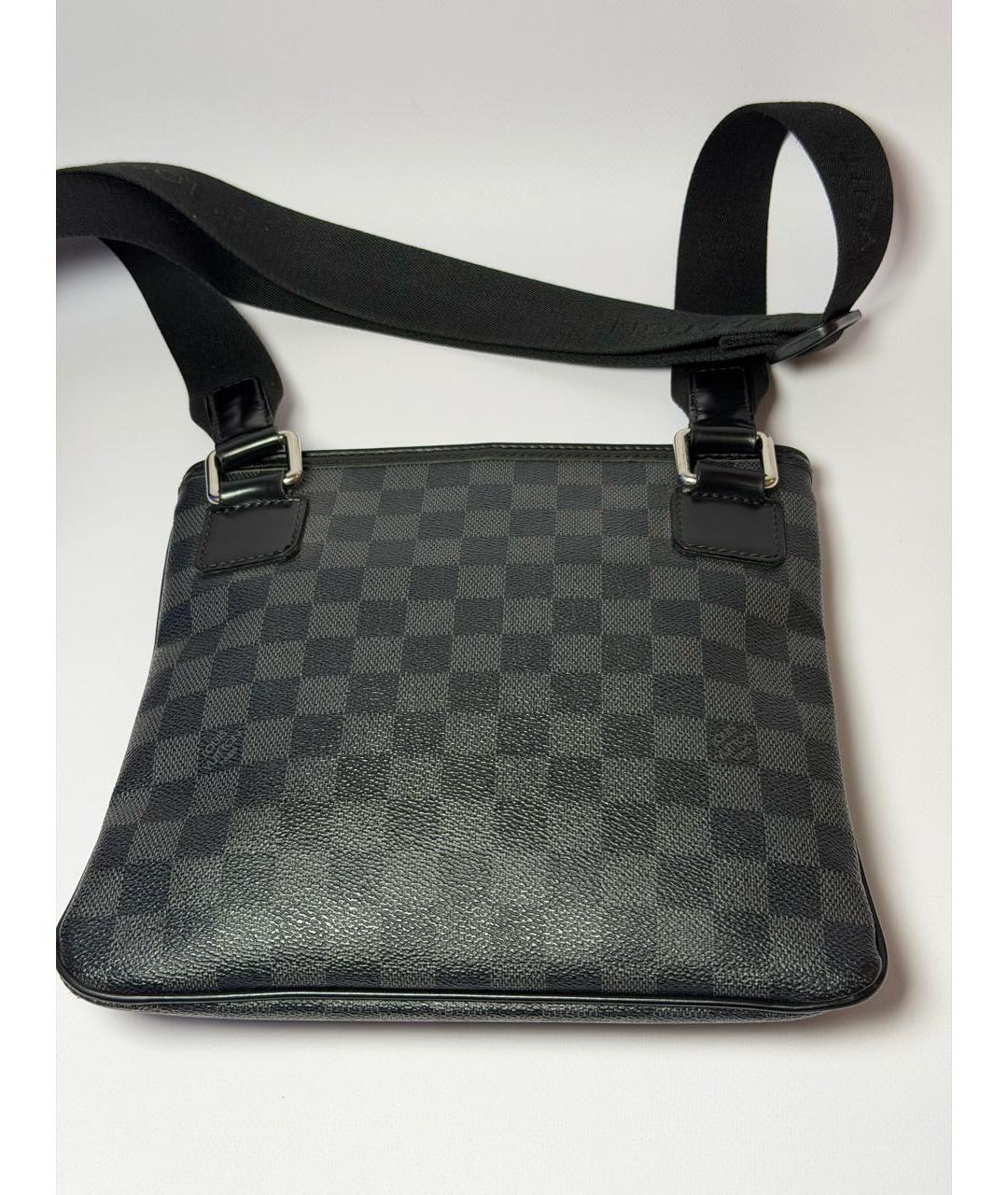 LOUIS VUITTON Черная сумка на плечо, фото 6
