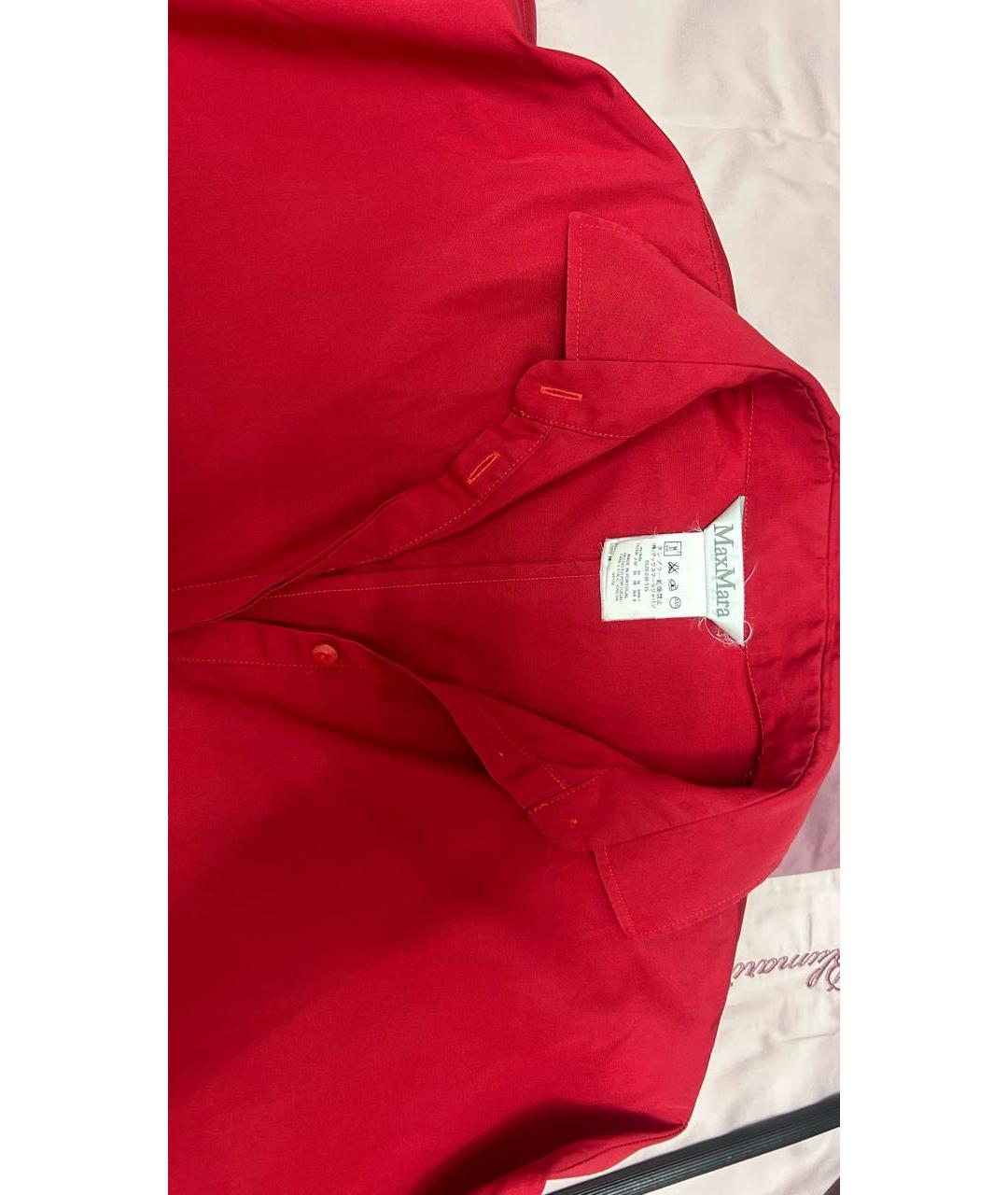 'S MAX MARA Красное повседневное платье, фото 3