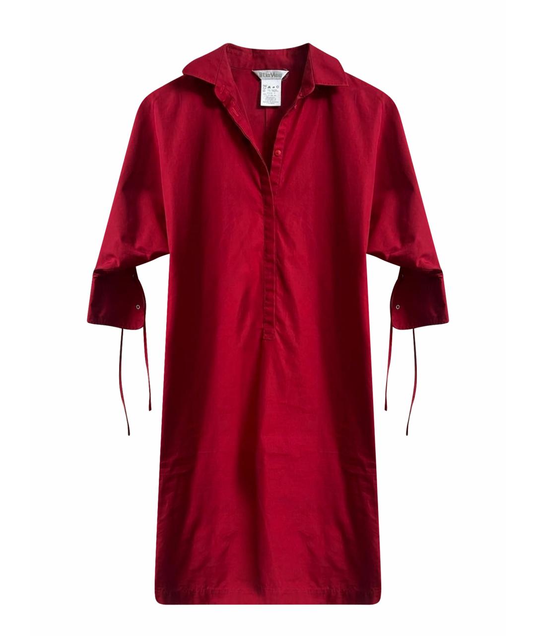 'S MAX MARA Красное повседневное платье, фото 1