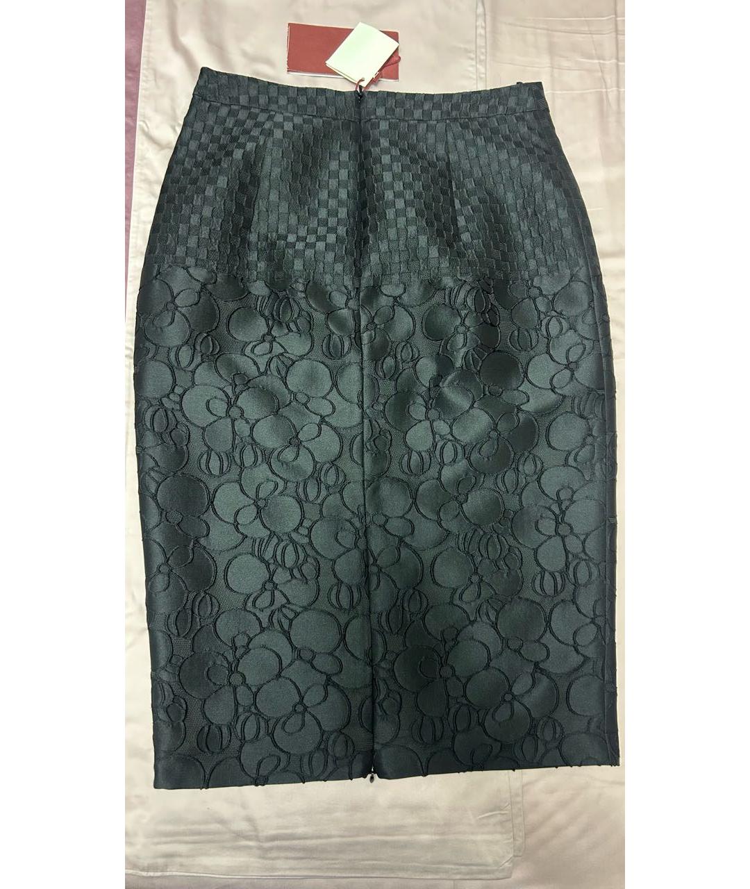 'S MAX MARA Черная юбка миди, фото 2