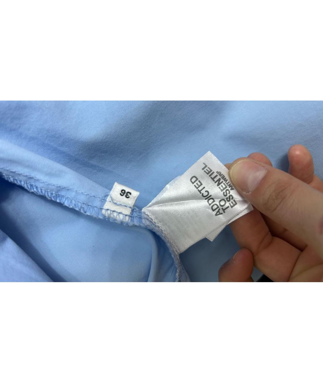 FEAR OF GOD ESSENTIALS Голубая рубашка, фото 4